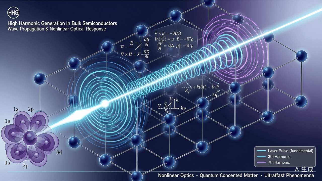 Computational Methods of Wave Propagation for Semiclassical Models of High Harmonic Generation in Bulk Solids